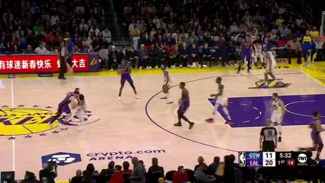 【2025年02月07日】NBA常规赛：勇士vs湖人第1节中文解说录像回放