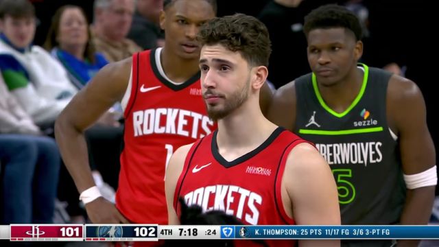 【2025年02月07日】NBA常规赛：火箭vs森林狼第4节中文解说录像回放