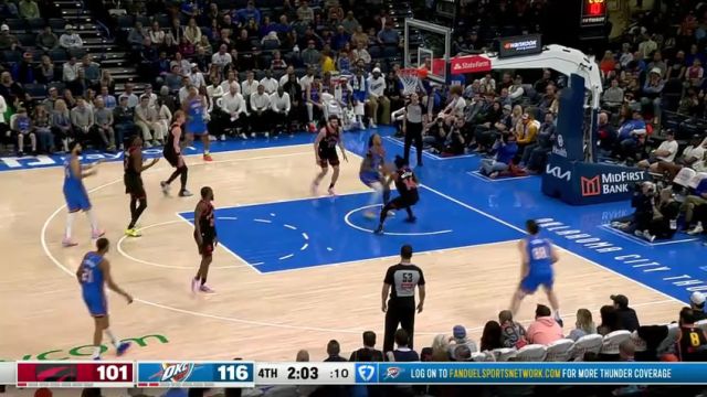 【2025年02月08日】NBA常规赛：猛龙vs雷霆第4节中文解说录像回放