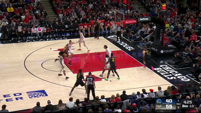 【2025年02月09日 勇士vs公牛集锦】库里vs公牛 全场34+6第三节强势暴走率队强势翻盘