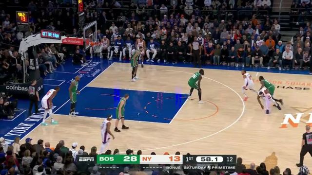 【2025年02月09日】凯尔特人vs尼克斯第1节中文解说录像回放