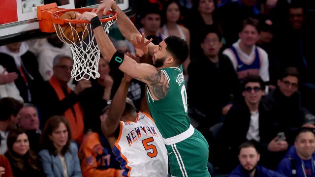 【2025年02月09日 凯尔特人vs尼克斯集锦】凯尔特人vs尼克斯精彩集锦 塔图姆40分率队客场大胜尼克斯