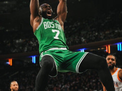 NBA回放全场录像高清：常规赛凯尔特人vs尼克斯（2月9日）塔图姆40+6