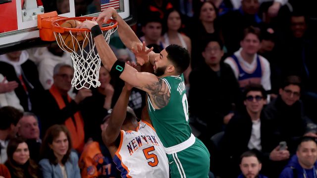 【2025年02月09日 凯尔特人vs尼克斯集锦】凯尔特人131-104尼克斯 塔图姆40分率队客场大胜尼克斯