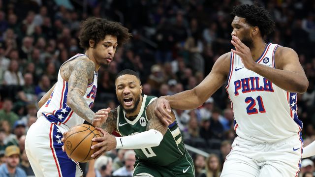 【2025年02月10日 76人vs雄鹿集锦】76人vs雄鹿精彩集锦 利拉德43+8+8力压76人三巨头拿下胜利