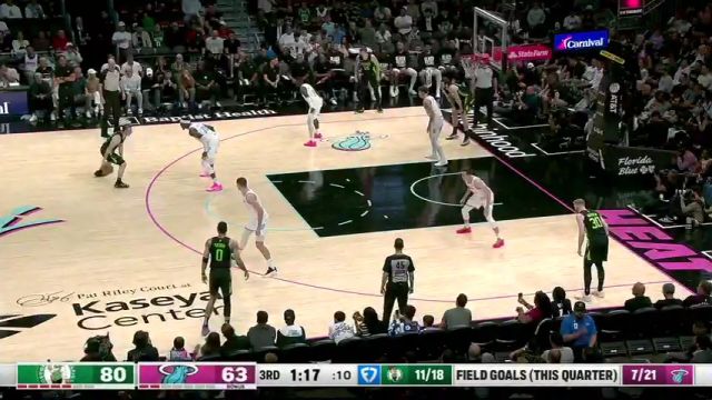 【2025年02月11日】凯尔特人vs热火第3节英文原声录像回放