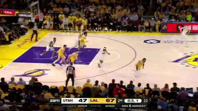 【2025年02月11日 爵士vs湖人集锦】首次百分连线！东契奇长传制导助攻老詹