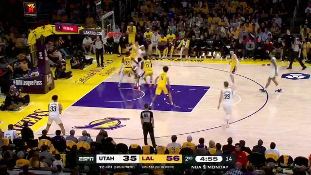 【2025年02月11日 爵士vs湖人集锦】这么大空位必须拿下 朱赞底角飚射为球队稍稍解渴