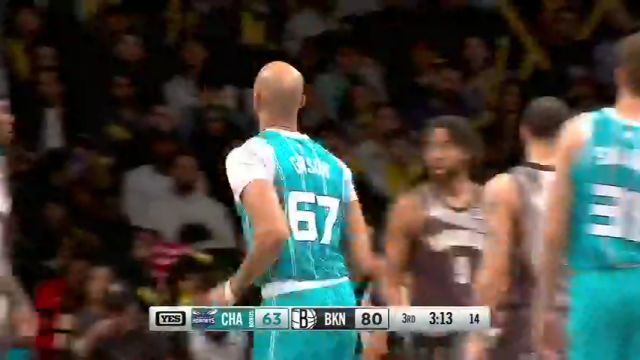 【2025年02月11日】NBA常规赛：黄蜂vs篮网第3节中文解说录像回放