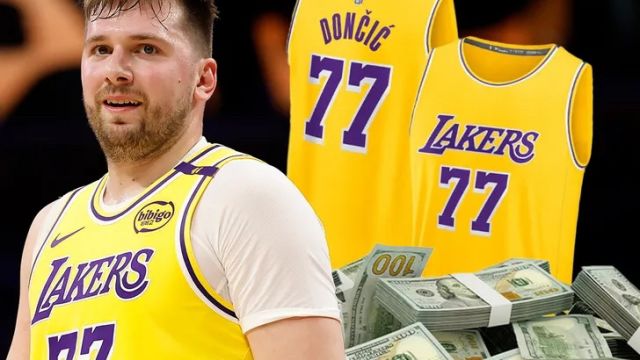 【2025年02月13日 湖人vs爵士集锦】东契奇再战爵士出战成疑：首秀球衣能拍卖100万刀，湖人冲7连胜巩固西部第四