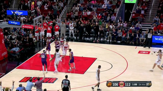 【2025年02月13日 太阳vs火箭集锦】一箭穿心！格林吸引防守助攻狄龙三分命中