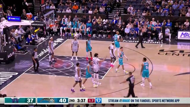 【2025年02月13日】NBA常规赛：黄蜂vs魔术第2节英文原声录像回放