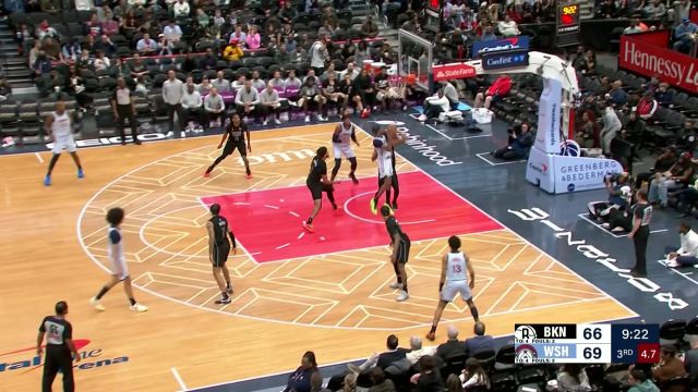 【2025年02月25日 篮网vs奇才集锦】一支穿云箭 卡梅隆-约翰逊反击追身三分瞬间帮篮网追平比分