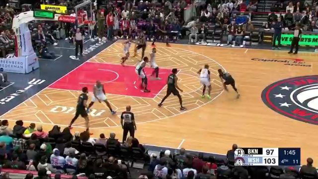 【2025年02月25日】篮网vs奇才第4节英文原声录像回放