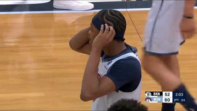 【2025年02月25日】篮网vs奇才第2节英文原声录像回放