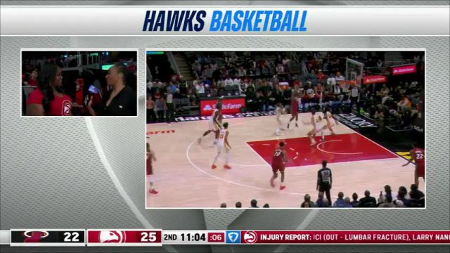 【2025年02月25日】热火vs老鹰第2节中文解说录像回放