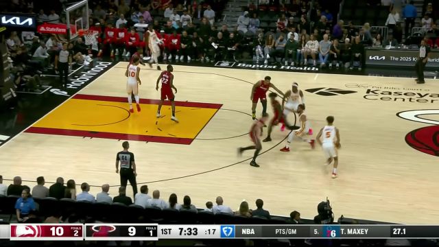 【2025年02月27日 老鹰vs热火集锦】精妙空中作业！丹尼尔斯妙传奥孔古心领神会空接暴扣