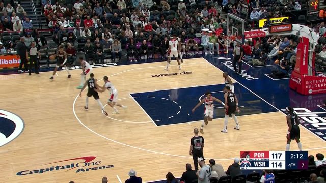 【2025年02月27日 开拓者vs奇才集锦】一点机会都不给！夏普眼疾手快跟进补篮奠定胜局