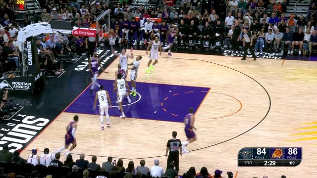 【2025年02月28日 鹈鹕vs太阳集锦】一点办法都没有！杜兰特杀入禁区连得6分打的对手毫无招架之力