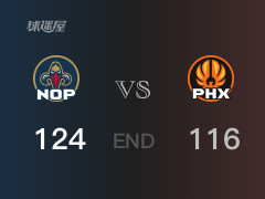 鹈鹕vs太阳战况：布克36分难阻太阳败给鹈鹕