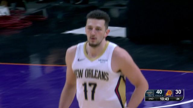 【2025年02月28日 鹈鹕vs太阳集锦】全员化身投手！鹈鹕次节回来手感爆发打出13-0的超级攻击波扩大分差