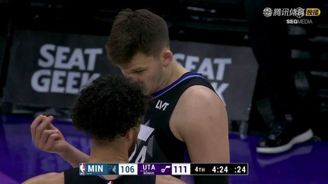 【2025年03月01日】2024/25赛季NBA常规赛：森林狼 VS 爵士 全场录像回放