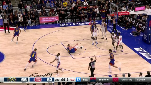 【2025年03月01日 掘金vs活塞集锦】有点邓肯替补席吃技犯那味儿了 斯图尔特因吹罚后跑开被吹一T