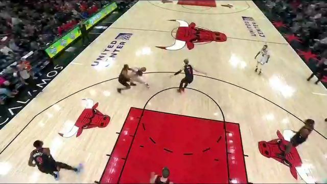 【2025年03月01日】NBA常规赛：猛龙vs公牛第2节英文原声录像回放