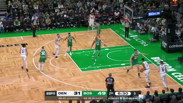 【2025年03月03日 掘金vs凯尔特人集锦】俩人之间的默契不用多说 布劳恩与约基奇上演二人转