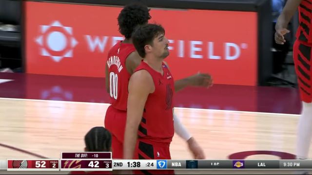 【2025年03月03日】NBA常规赛：开拓者vs骑士英文解说全场录像回放