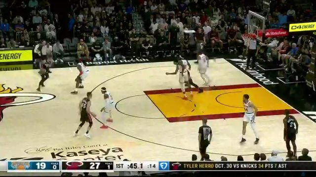 【2025年03月03日】NBA常规赛::尼克斯vs热火第1节中文解说录像回放