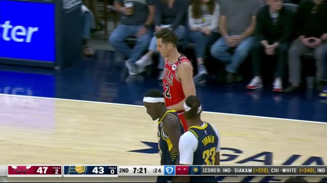 【2025年03月03日】公牛vs步行者第2节中文解说录像回放