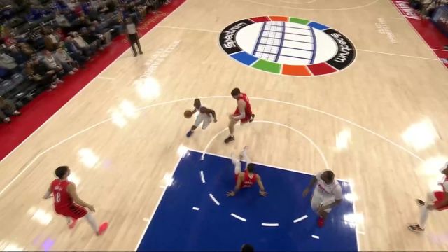 【2025年03月04日 开拓者vs76人集锦】心有灵犀一点通 马克西连线德拉蒙德空接炸筐