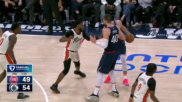 【2025年03月06日 活塞vs快船集锦】打法古典但观赏性还不错 博格丹诺维奇中距离出手应声入网
