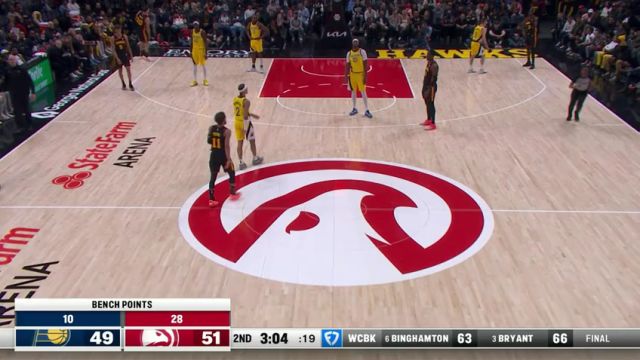 【2025年03月07日】步行者vs老鹰第2节英文原声录像回放