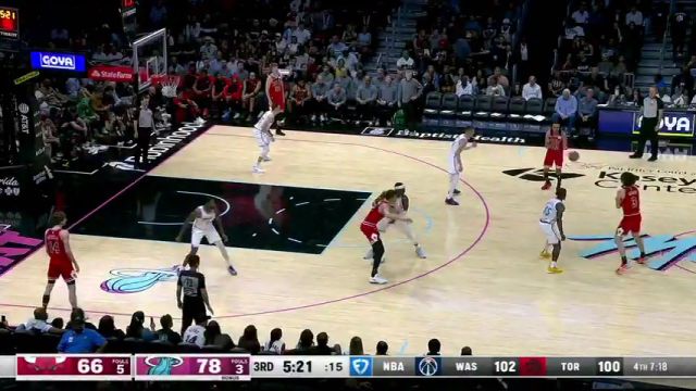 【2025年03月09日】NBA常规赛：公牛vs热火第3节中文解说录像回放