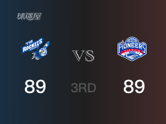 三节战罢，宁波89-89战平天津，末节再战