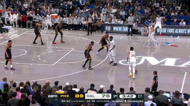 【2025年03月10日 太阳vs独行侠集锦】进攻端强势爆发 马绍尔三分突破接连得手拿下5分