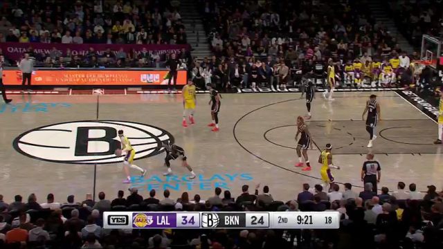 【2025年03月11日】湖人vs篮网第2节英文原声录像回放