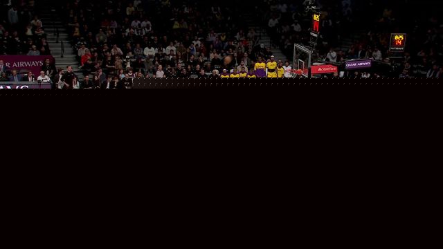 【2025年03月11日 湖人vs篮网集锦】约翰逊组合威慑力十足 卡梅伦携手基恩连突带扣外加三分合砍7分