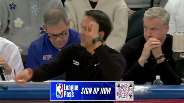 【2025年03月18日】NBA常规赛：热火vs尼克斯第2节中文解说录像回放