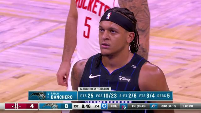 【2025年03月20日】火箭vs魔术第1节英文原声录像回放