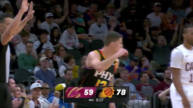 【2025年03月22日】NBA常规赛：骑士vs太阳第3节英文原声录像回放