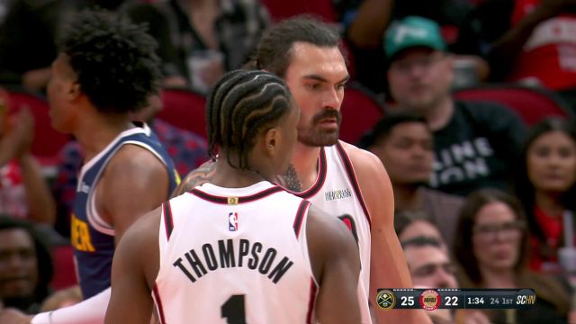 【2025年03月24日 掘金vs火箭集锦】杰伦-格林吸引包夹果断分球篮下 亚当斯吃饼打成2+1