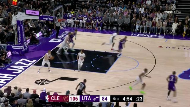 【2025年03月24日】NBA常规赛：骑士vs爵士第4节中文解说录像回放