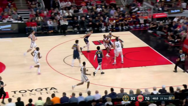 【2025年03月24日 掘金vs火箭集锦】人人都能飞！贾马尔-穆雷反击背传威斯布鲁克双手暴扣