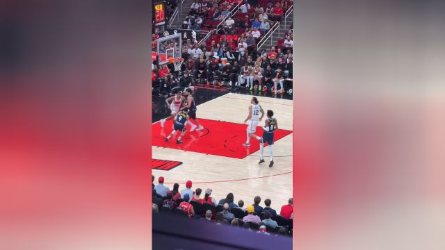 【2025年03月24日 掘金vs火箭集锦】神来之笔！贾马尔-穆雷风骚背传助飞威少双手灌筐