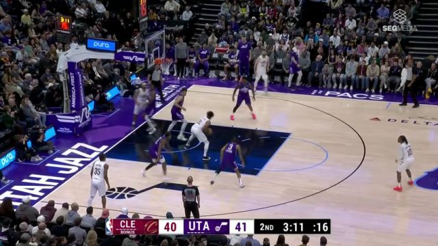 【2025年03月24日】NBA常规赛：骑士vs爵士英文原声全场录像回放