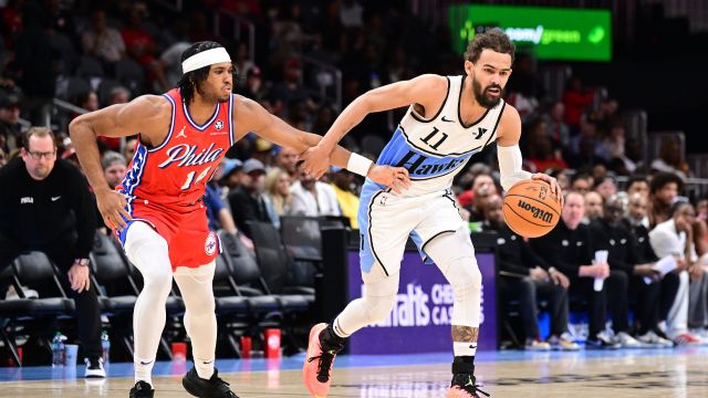 【2025年03月24日 76人vs老鹰集锦】76人vs老鹰精彩集锦 特雷杨28+12率队三节爆发轻取对手拿下三连胜