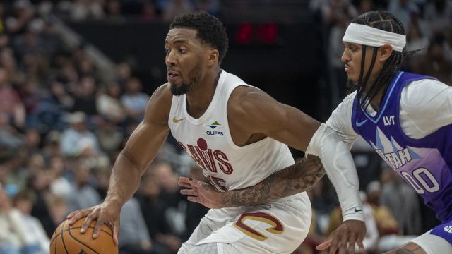 【2025年03月24日 骑士vs爵士集锦】骑士120-91爵士 骑士6人上双轻取爵士终结4连败